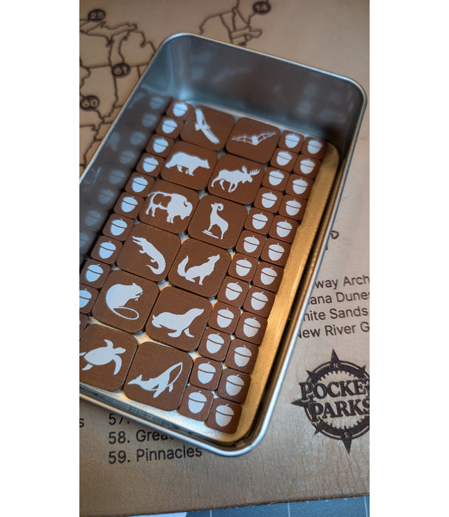 Wooden Animal Tokens