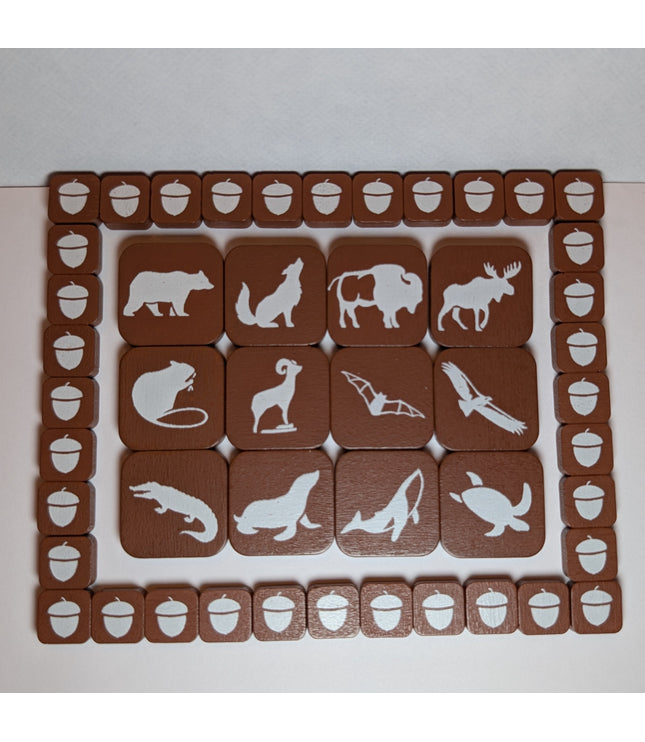 Wooden Animal Tokens