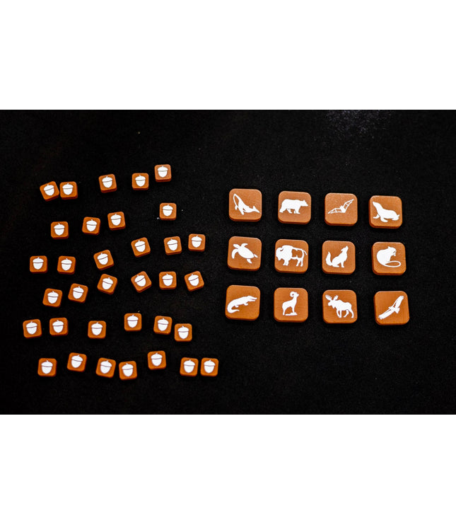 Wooden Animal Tokens
