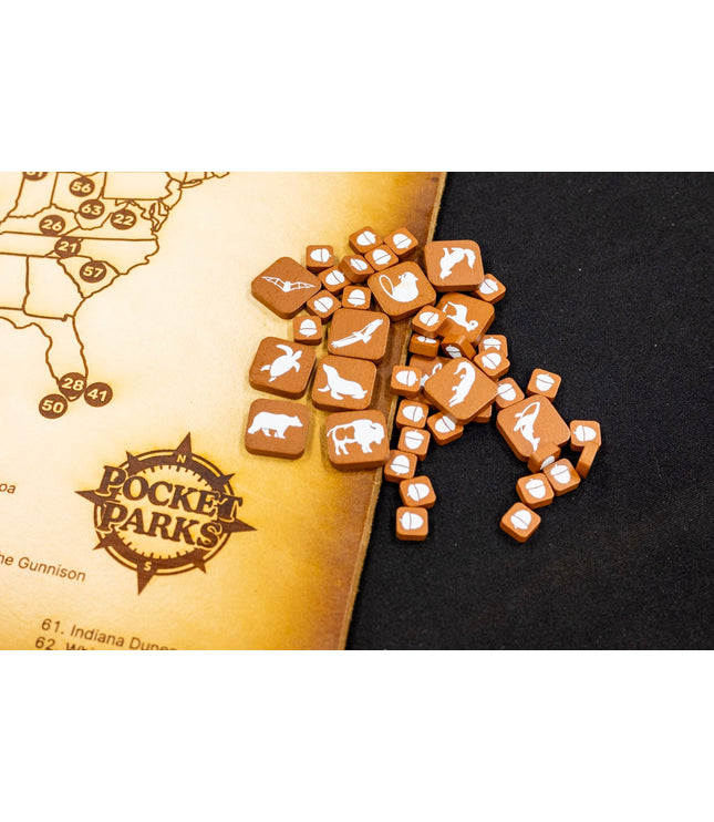 Wooden Animal Tokens